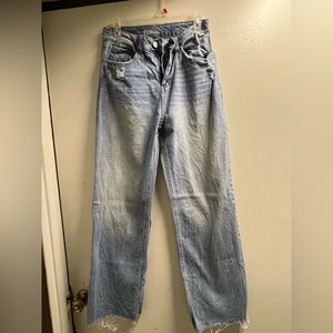 Boutique super high rise blue jeans